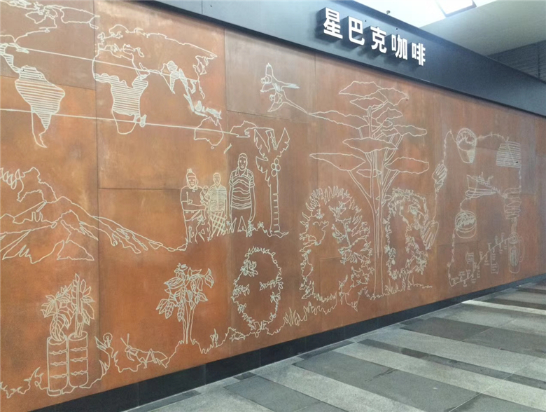 安吉耐候钢幕墙